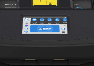 Scanner with Large Touchscreen
